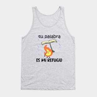 Tu palabra es mi refugio Tank Top